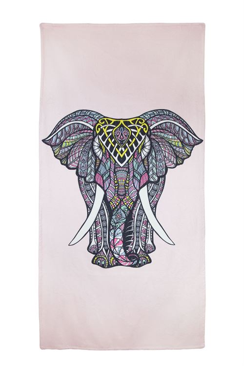 Bross Elephant Pattern Beach Towel 75X100 1