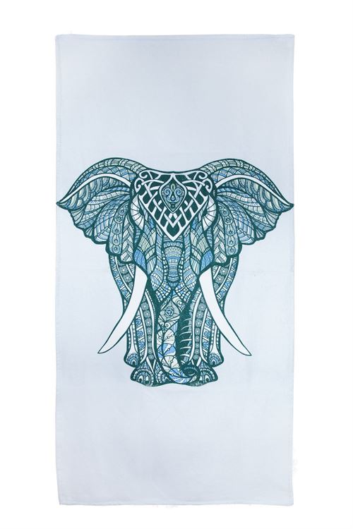 Bross Elephant Pattern Beach Towel 75x100 1