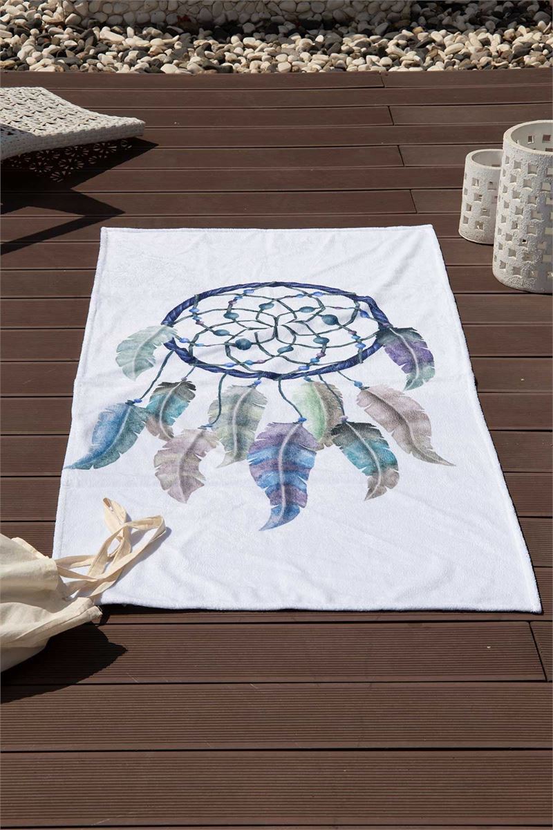 BROSS BROSS MANDALA PATTERN BEACH TOWEL 75X100 
