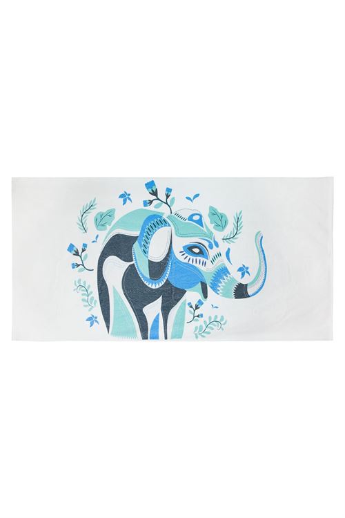 Bross Colorful Elephant Pattern Beach Towel 75x100 1