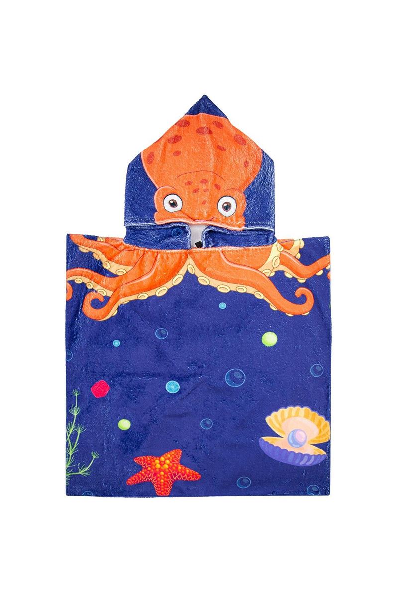 BROSS BROSS OCTOPUS PATTERN BEACH TOWEL 60X60 