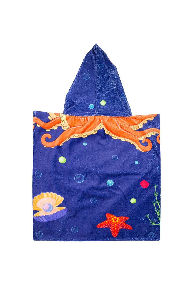 BROSS BROSS OCTOPUS PATTERN BEACH TOWEL 60X60 