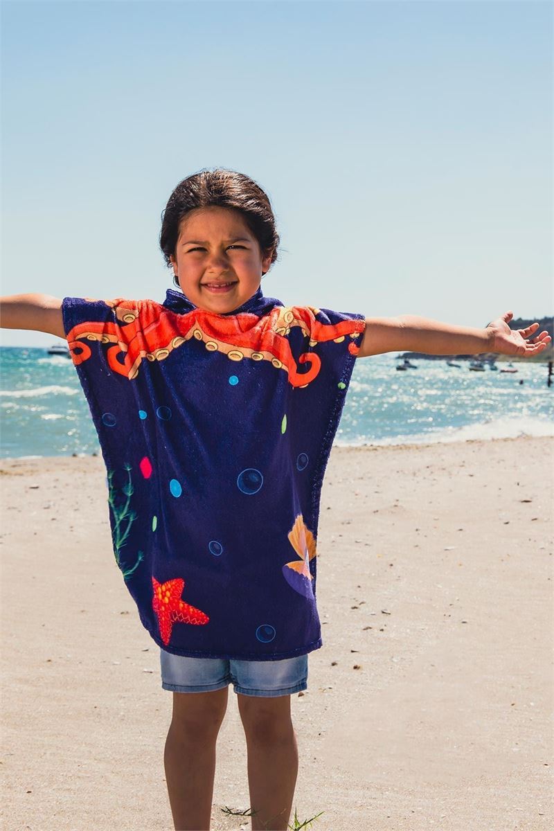 BROSS BROSS OCTOPUS PATTERN BEACH TOWEL 60X60 