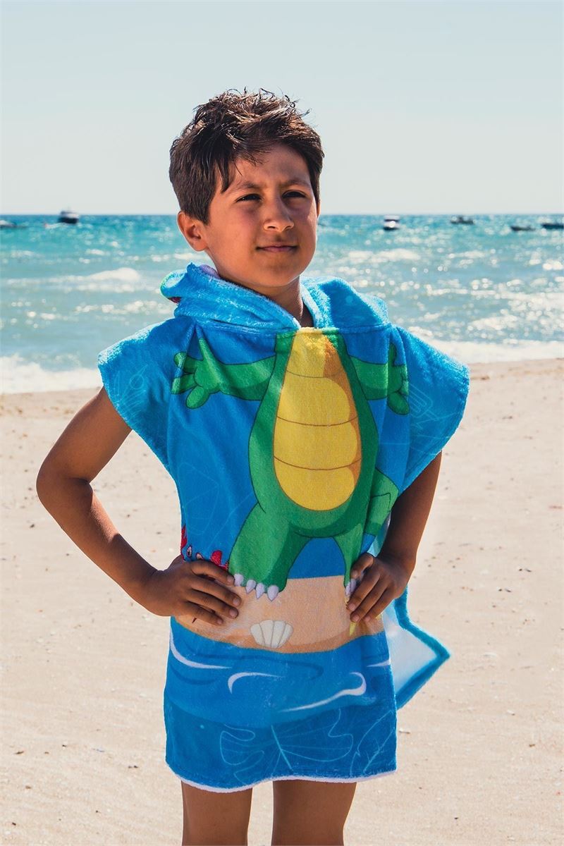 BROSS BROSS DINASOUR PATTERN BEACH TOWEL 60X60 
