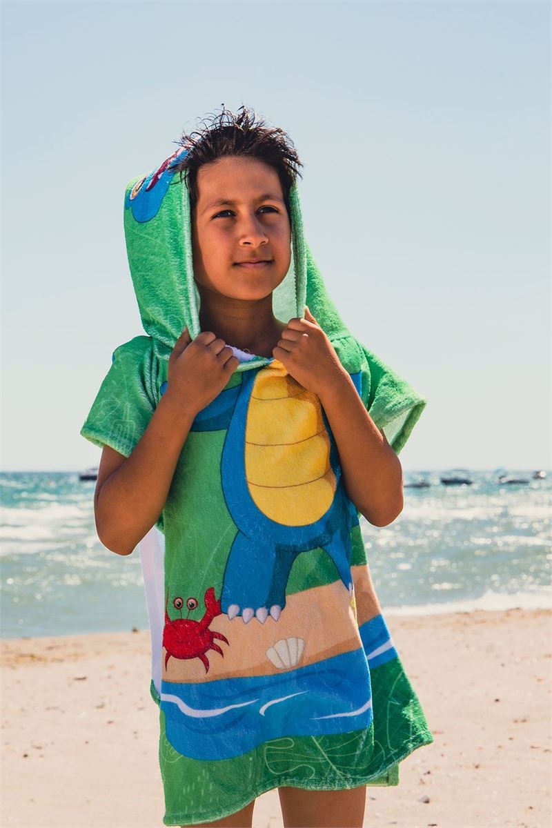 BROSS BROSS DINASOUR PATTERN BEACH TOWEL 60X60 