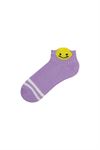 3D EMOJI PATTERNED GIRLS' MID-CALF SOCKS