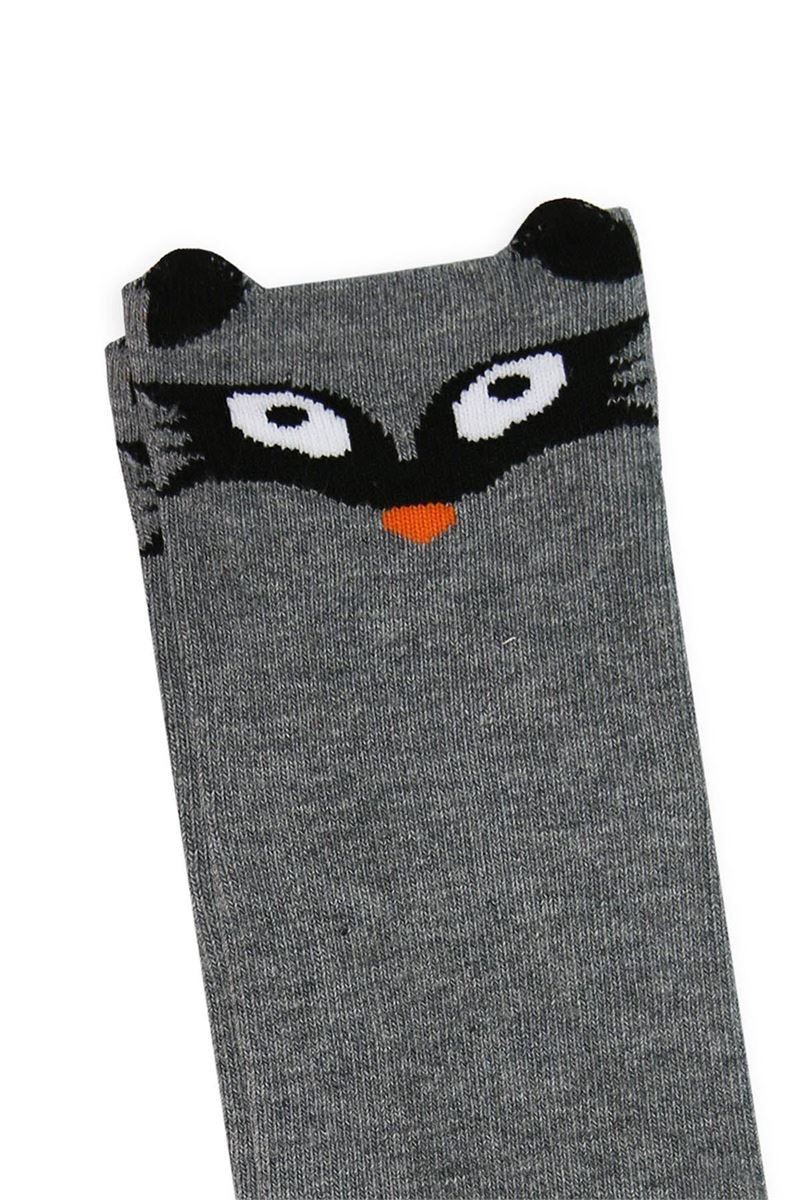 BROSS 3D ANIMAL PATTERNED BOYS SHORT-CALF SOCKS ASORTY