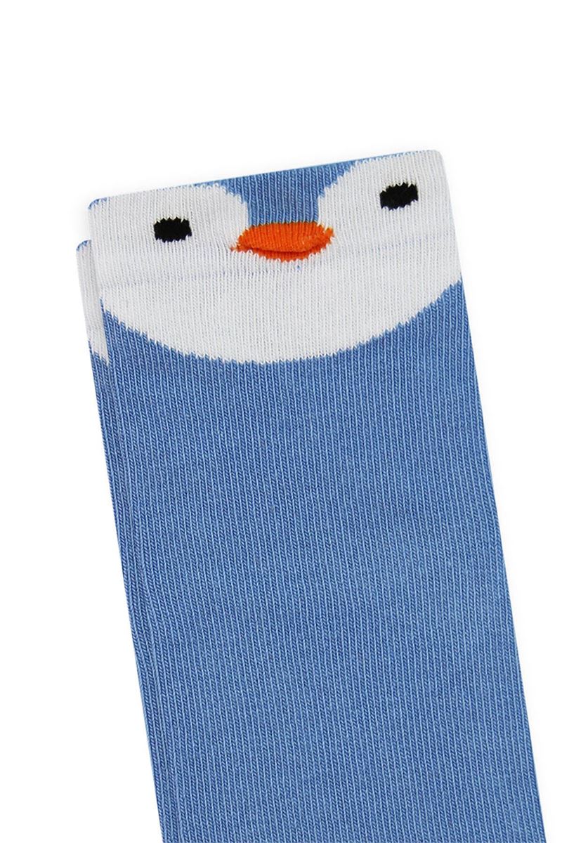 BROSS 3D ANIMAL PATTERNED BOYS SHORT-CALF SOCKS ASORTY