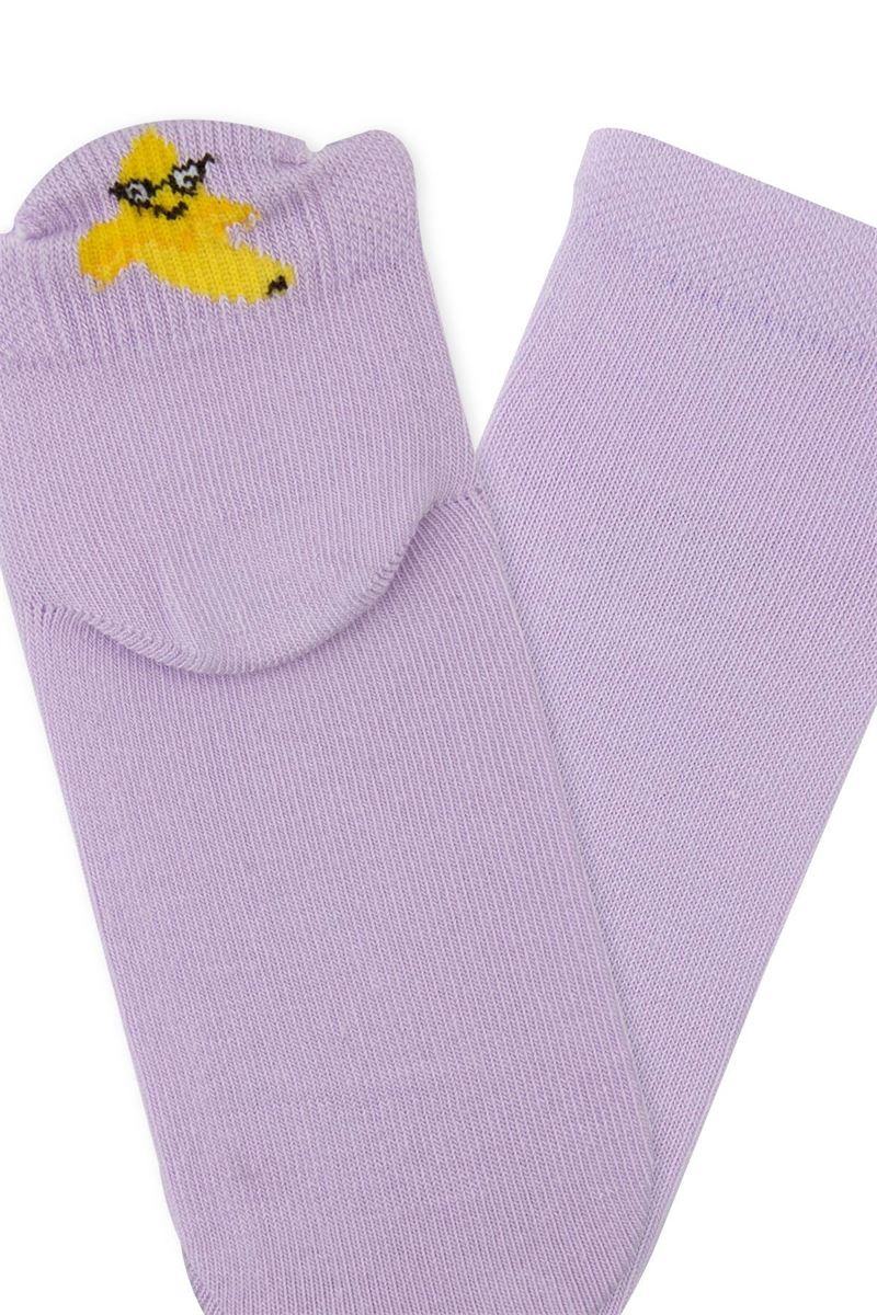 BROSS 3D FRUIT PATTERNED GIRLS SHORT-CALF SOCKS ASORTY