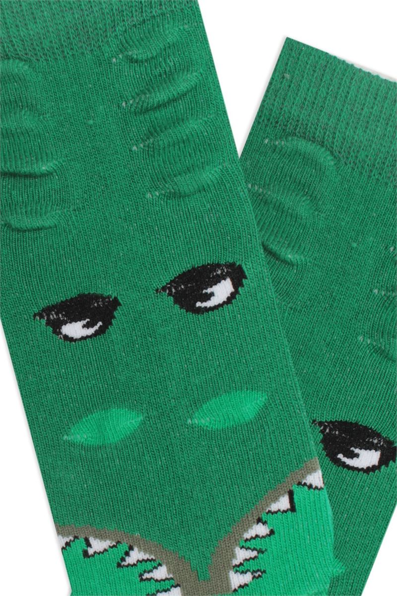 BROSS 3D DIFFERENT ALLIGATOR PATTERNED BOYS SHORT-CALF S ASORTY