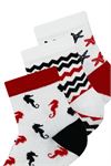 SEA THEMED WOMEN SHORT-CALF SOCKS