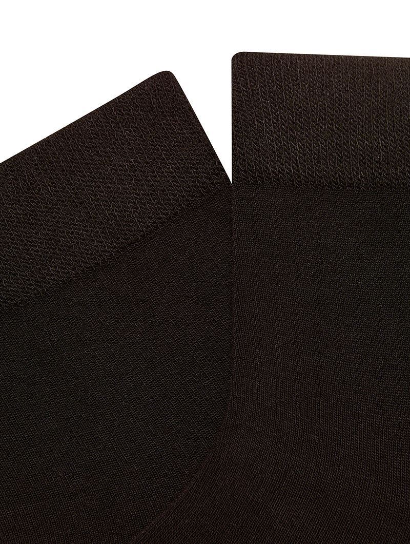 BROSS SIMPLE BAMBOO MEN S SHORT STOCKING SOCKS BROWN