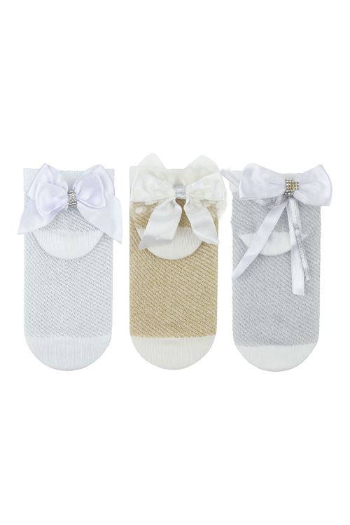 Girls Mid-Calf With Different Bowtie Accessories 12