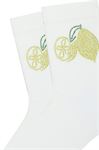 FRUIT PATTERNED  STONE PRINTED WOMEN S SOCKS
