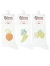 FRUIT PATTERNED  STONE PRINTED WOMEN S SOCKS