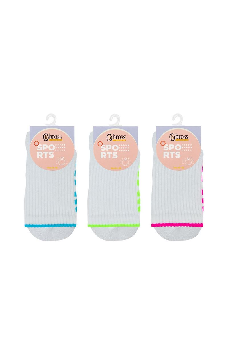 STRIP SPORTS WOMENS SHORT ANKLE SOCKS