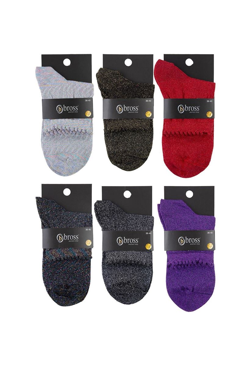 SILVERY WOMEN S SOCKS