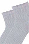 SILVERY WOMEN S SOCKS
