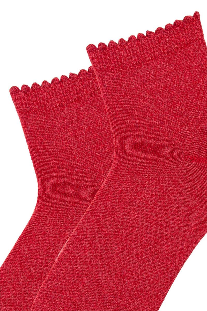 SILVERY WOMEN S SOCKS