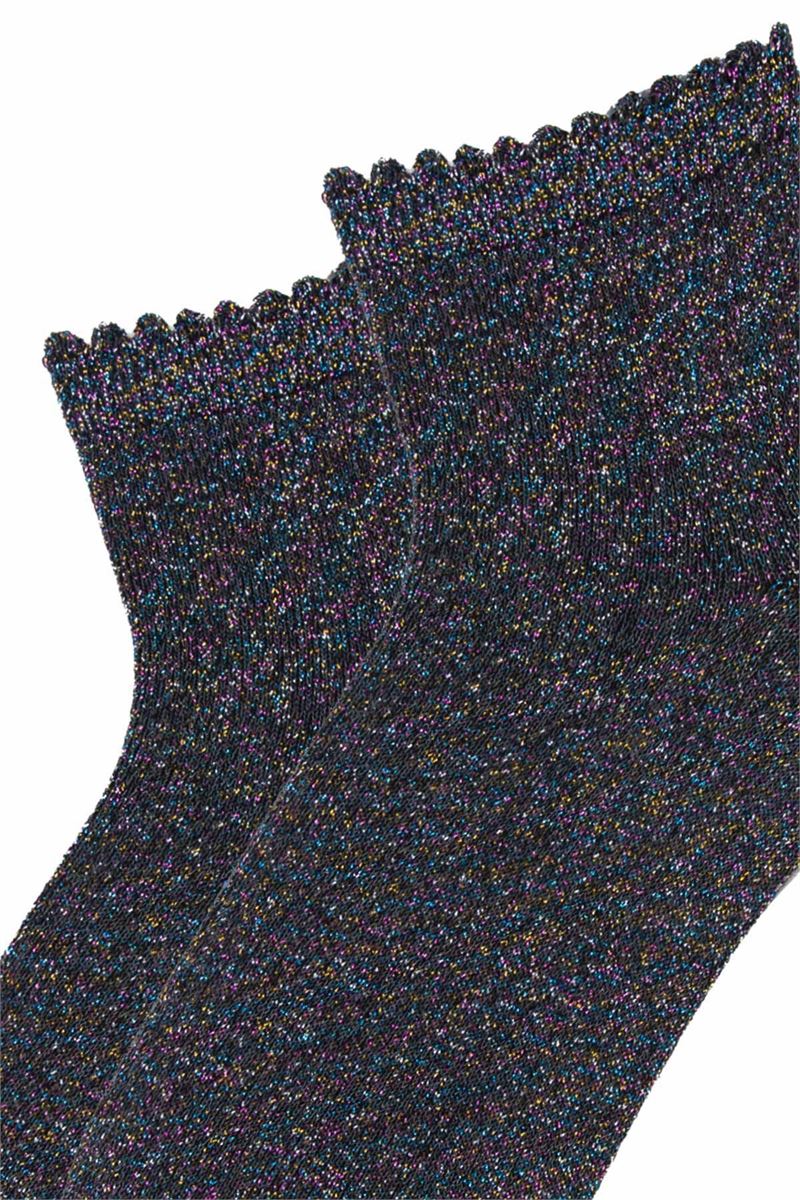 SILVERY WOMEN S SOCKS