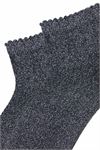 SILVERY WOMEN S SOCKS