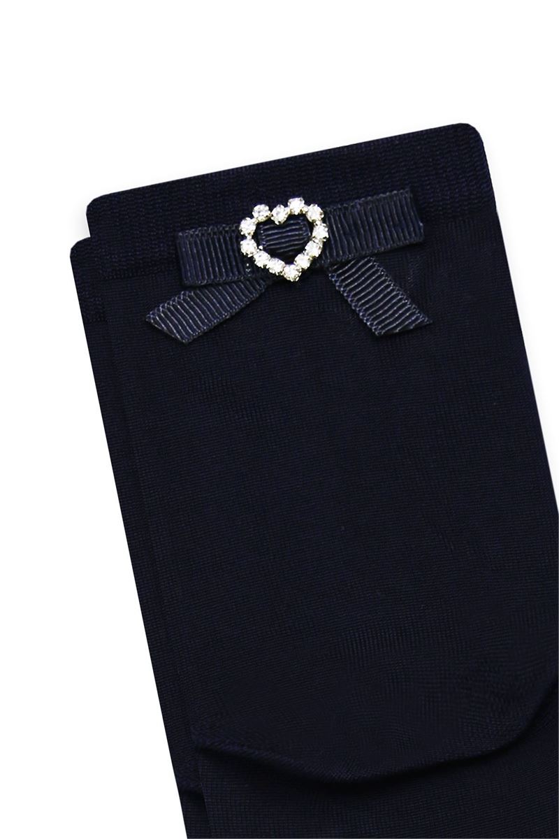 WOMEN MID-CALF SOCKS NAVY BLUE