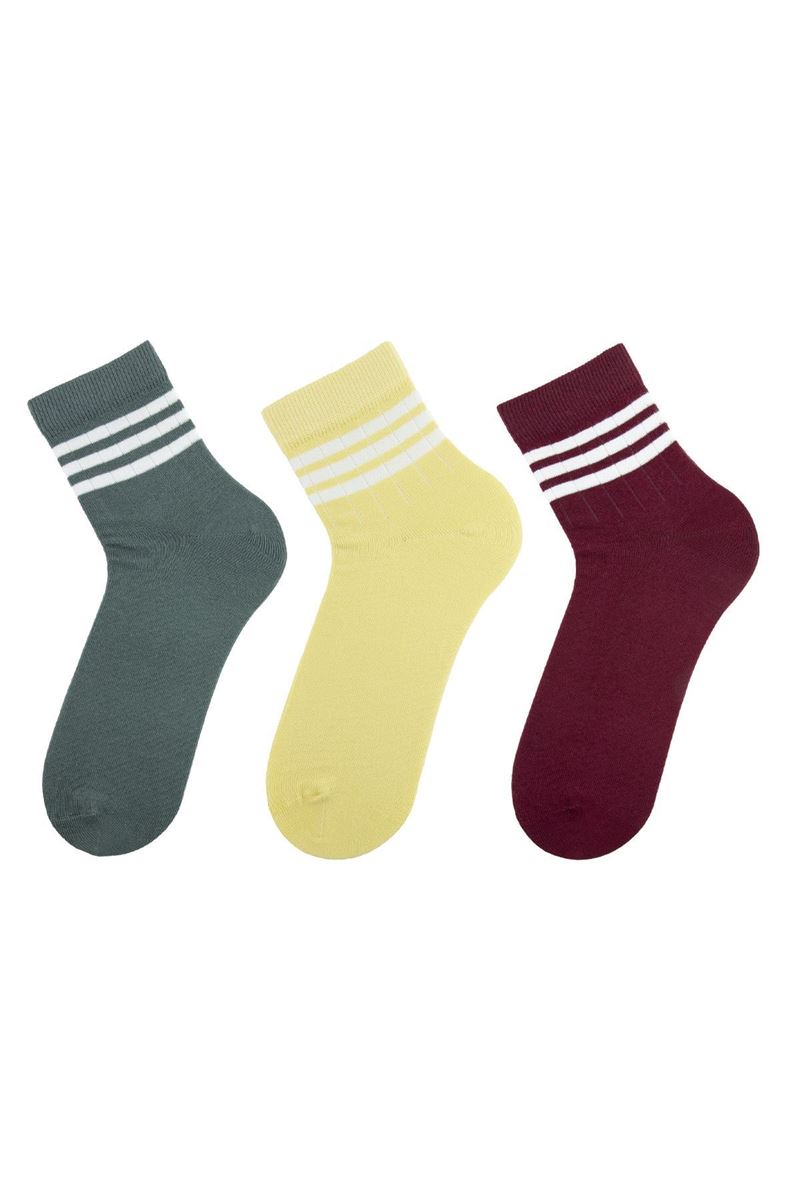 BROSS WOMEN DERBY MID-CALF SOCKS ASORTY