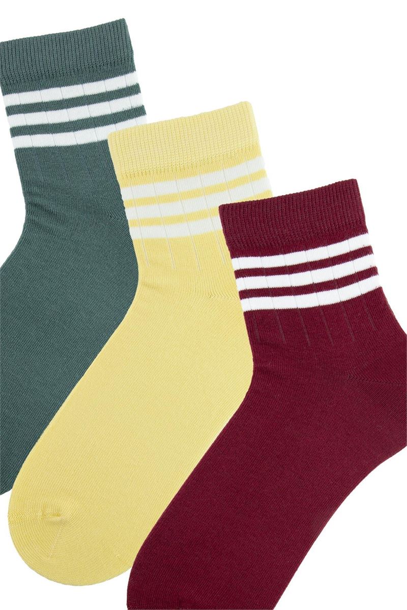 BROSS WOMEN DERBY MID-CALF SOCKS ASORTY