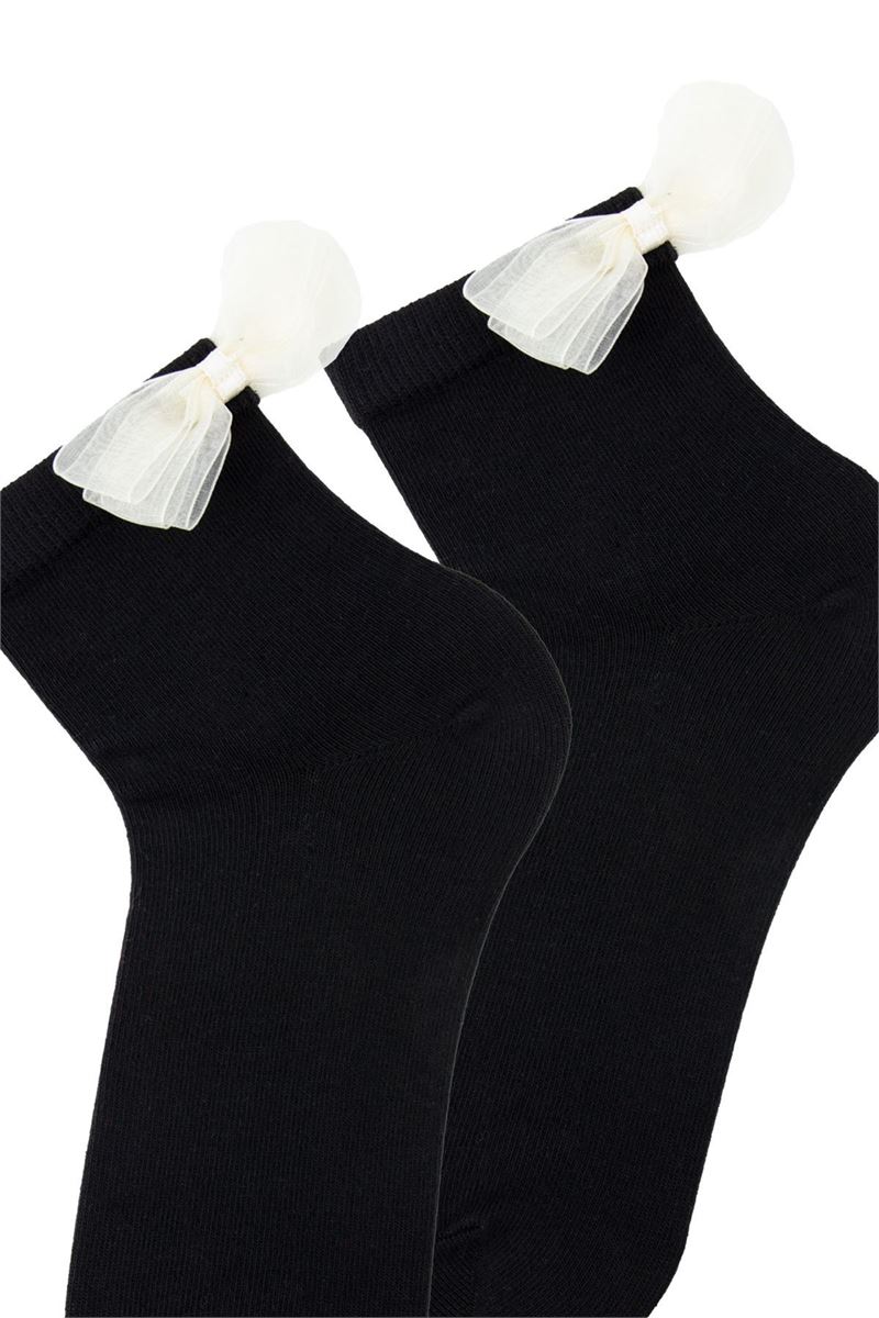 WOMENS' RIBBON MID CALF SOCKS ASORTY