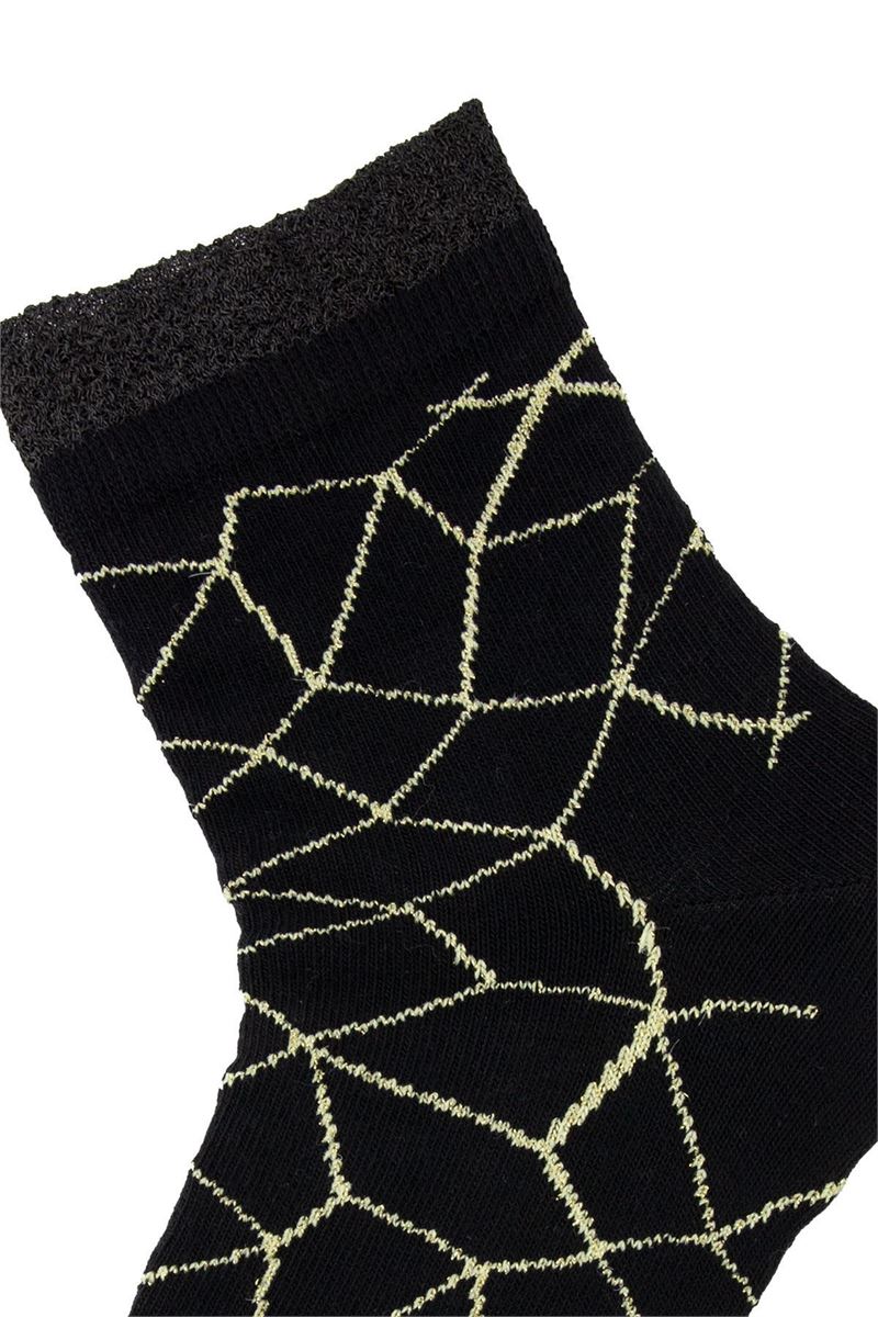 BROSS WOMENS' RUBBER TULLE MID CALF SOCKS ASORTY