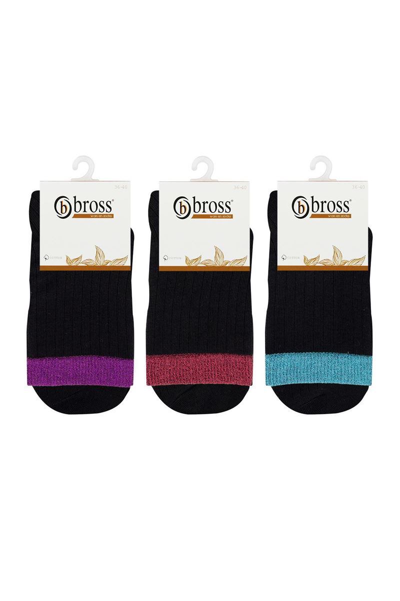 WOMEN RUBBER DERBY MID-CALF SOCKS