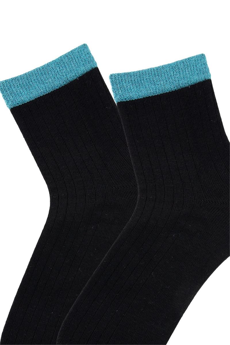 WOMEN RUBBER DERBY MID-CALF SOCKS