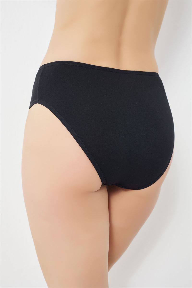 WOMEN LYCRA BAMBOO PANTIES BLACK