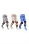 CAR PATTERNED TOWEL BABY BOYS PANTYHOSE
