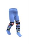 CAR PATTERNED TOWEL BABY BOYS PANTYHOSE