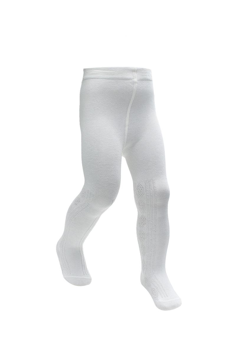 BROSS DIAMOND PATTERNED BABY GIRLS TIGHTS ASORTY
