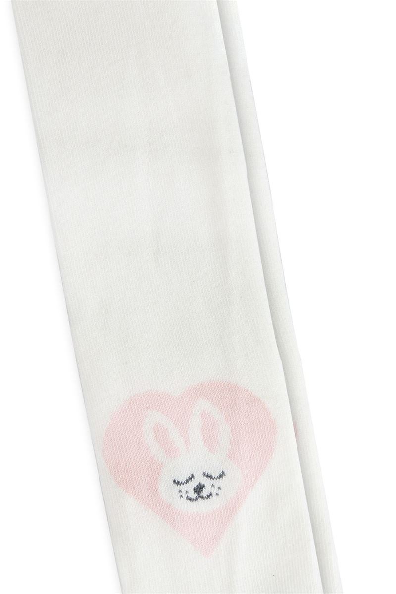 BROSS BUNNY PATTERN BABY GIRL TIGHTS ASORTY