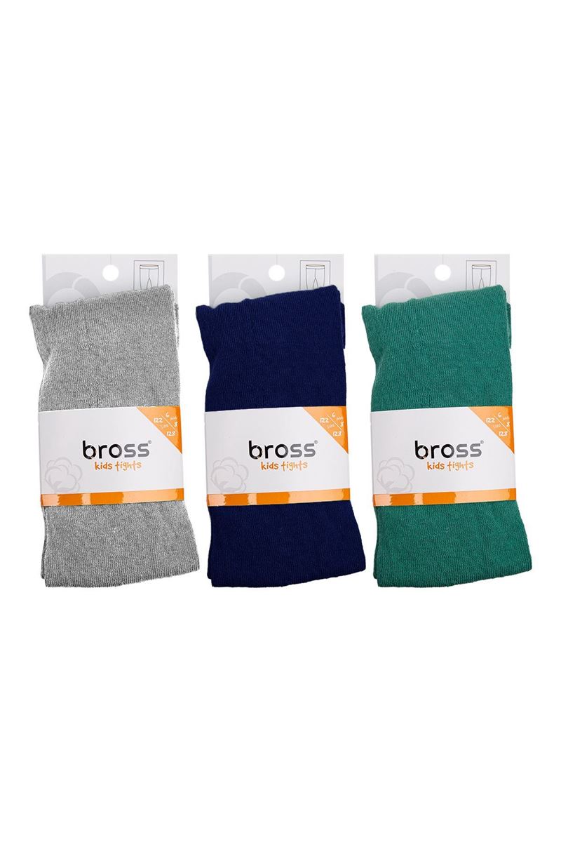 BROSS KIDS TIGHTS NAVY BLUE
