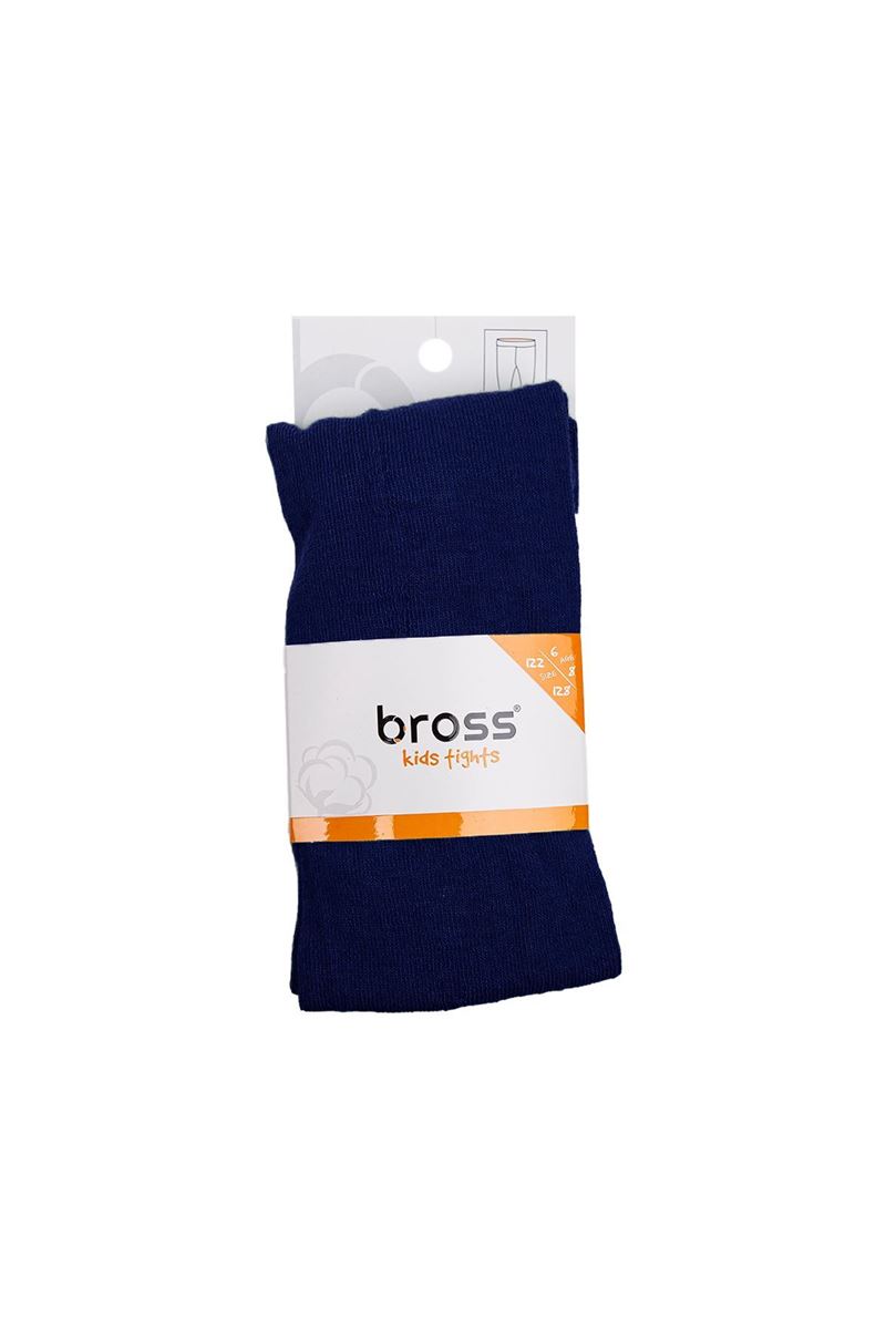 BROSS KIDS TIGHTS NAVY BLUE