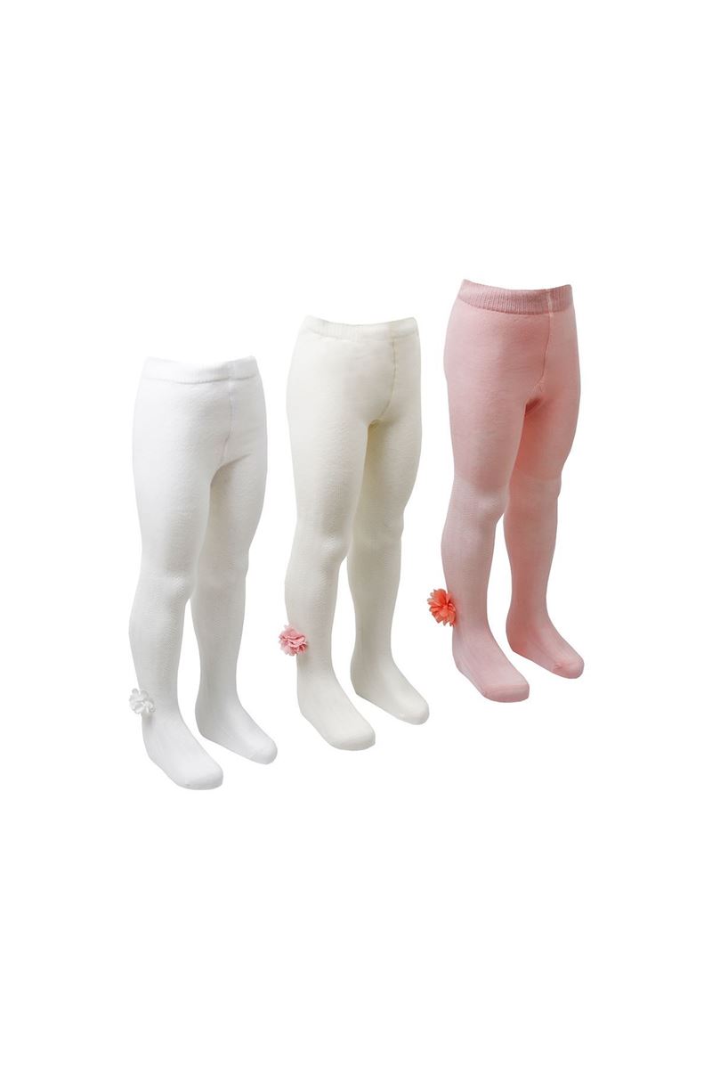 BROSS FLOWER BABY GIRL TIGHTS ASORTY