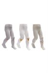 RAINBOW, CLOUD,CROWN PATTERNED  BABY GIRLS TIGHTS