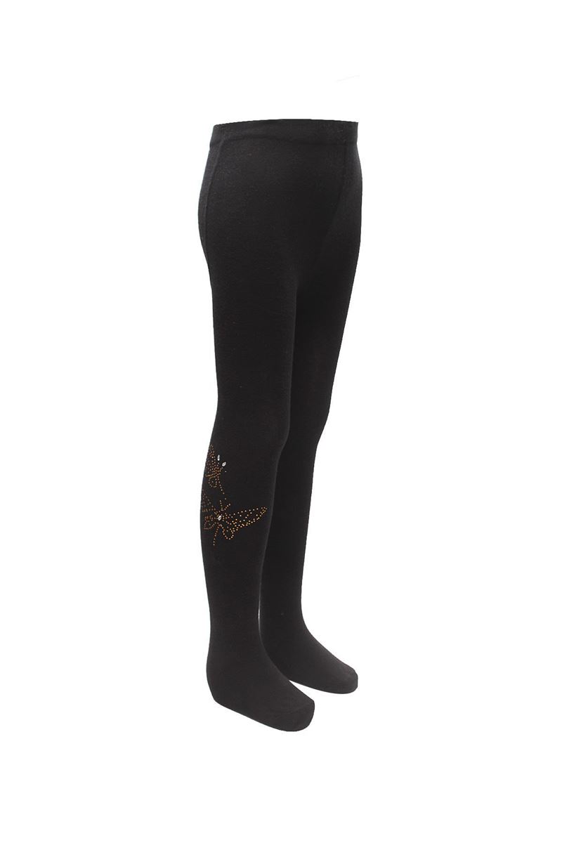 BROSS BUTTERFLY PATTERNED GIRLS  TIGHTS ASORTY
