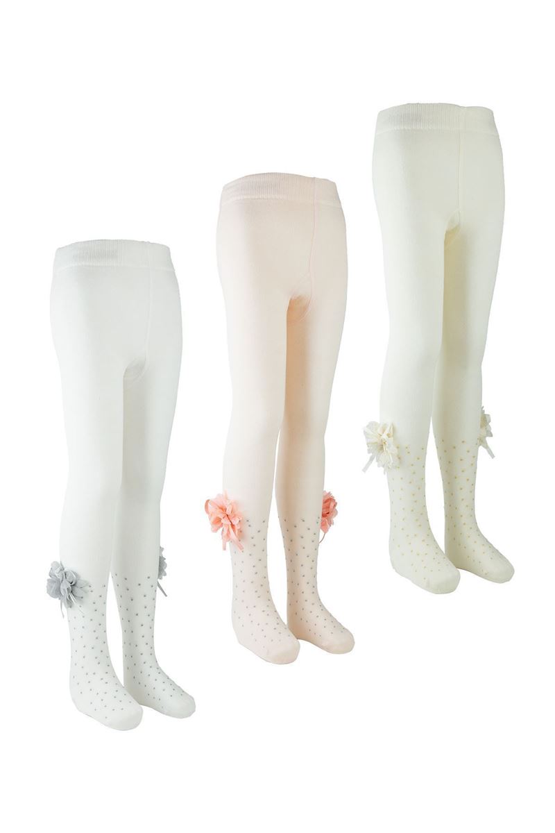 BROSS GIRL LUREX RIBBON TIGHTS ASORTY
