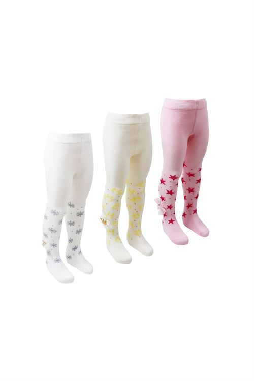 Baby Girl Tights Queen Patterned 6