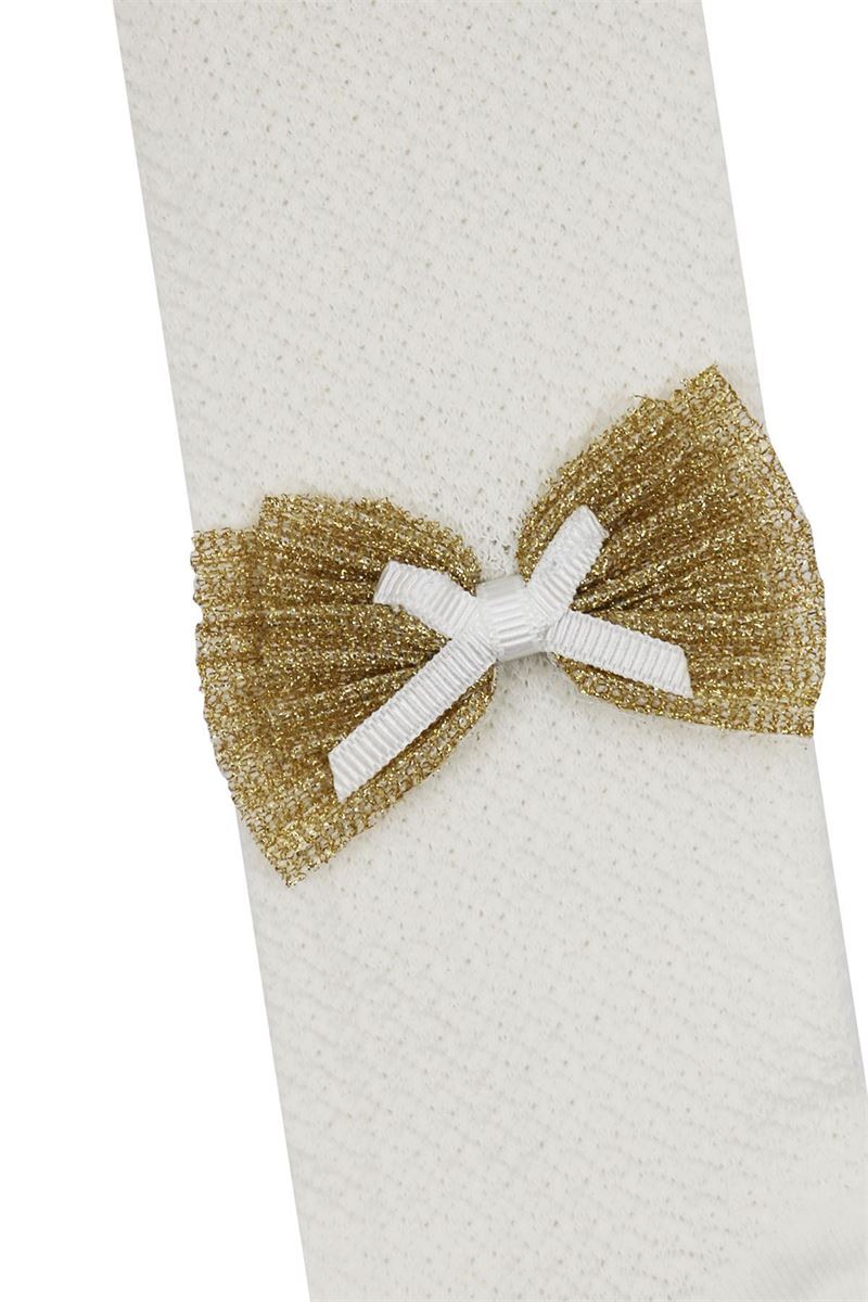 BROSS GIRL SILVERLY BOW TIGHTS ASORTY