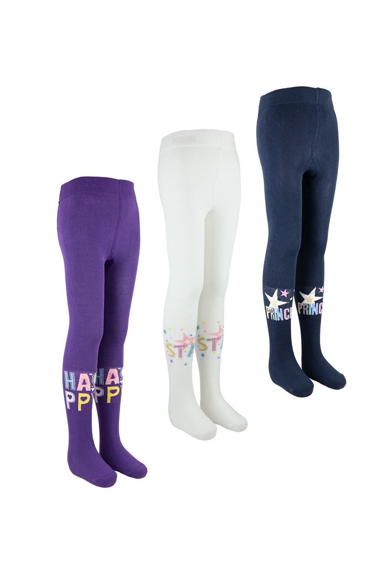 BROSS STAR PATTERN GIRL TIGHTS ASORTY