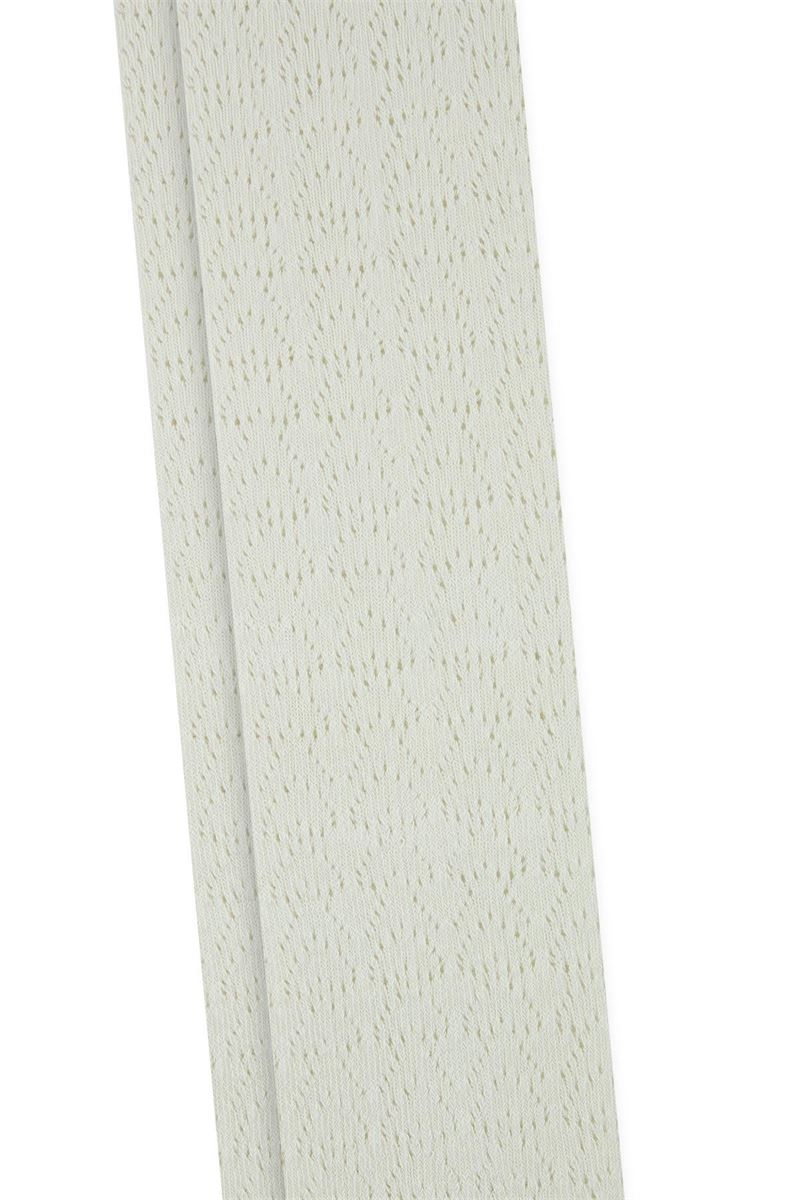 BROSS GIRL NETTING TIGHTS ECRU