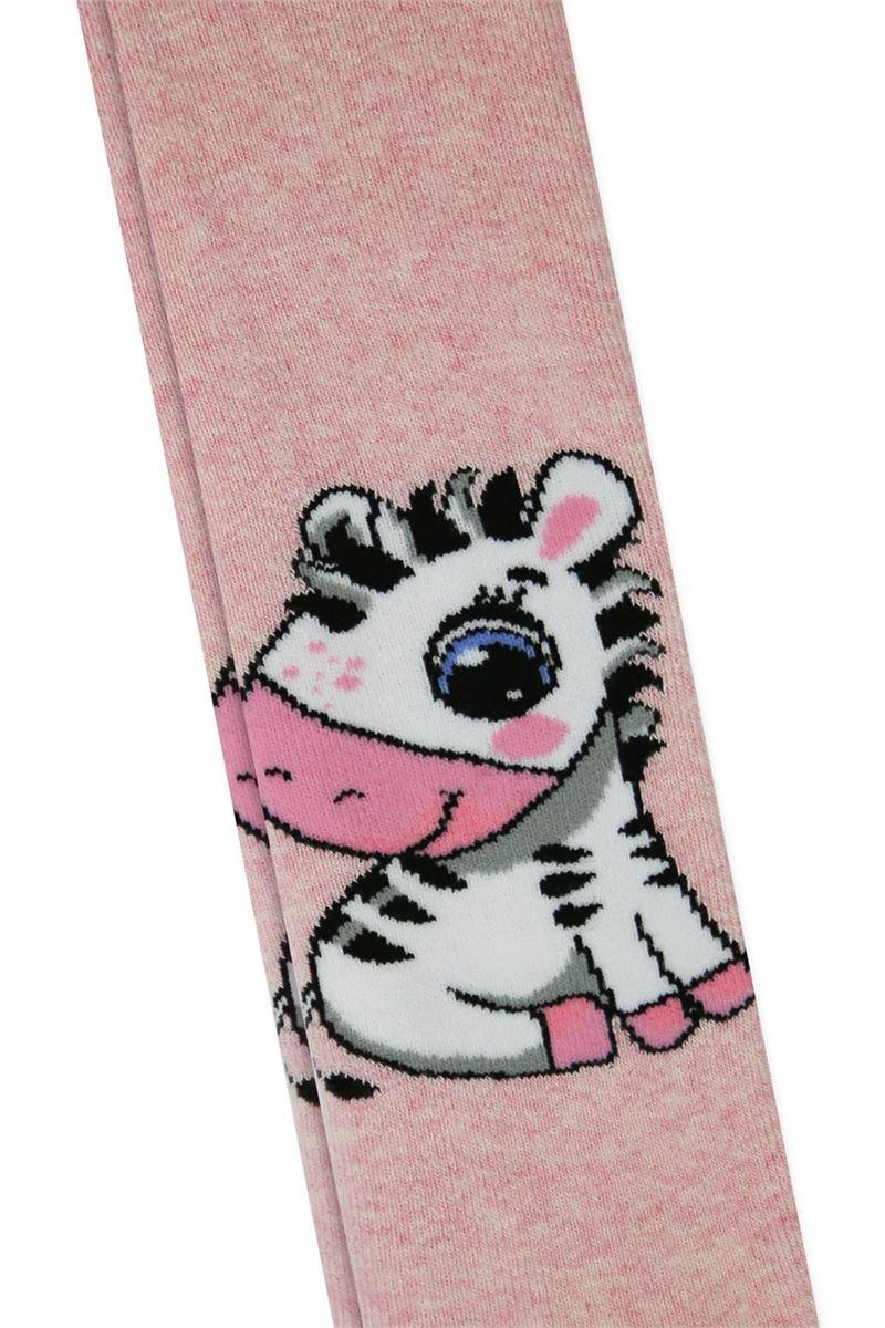 FLAMINGO, ZEBRA, GIRAFFE PATTERN BABY GIRLS TERRY ASORTY