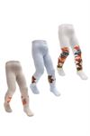 ANIMAL PATTERNED TOWEL BABY BOYS PANTYHOSE