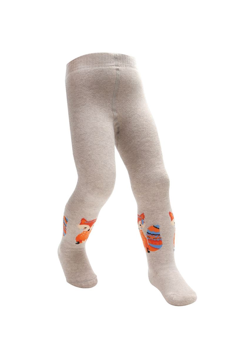 BROSS ANIMAL PATTERNED TOWEL BABY BOYS PANTYHOSE ASORTY